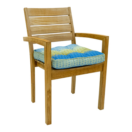 Florance kussen 47X47 Suzy azur