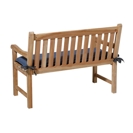 Bankkussen ca.120x48cm Basic kobalt