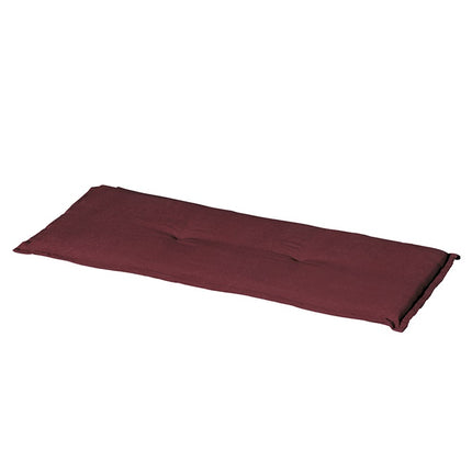 Bankkussen ca.120x48cm Panama bordeaux