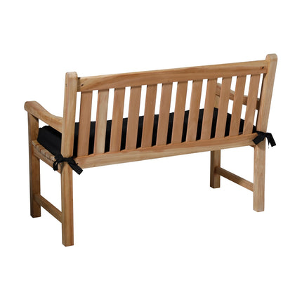 Bankkussen ca.180x48cm Panama black