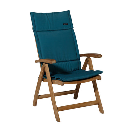 Kussen fiber de luxe ca.125x50cm Panama sea blue