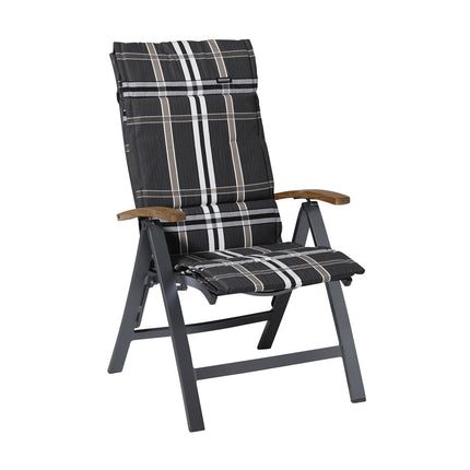 Kussen fiber de luxe ca.125x50cm Nils taupe