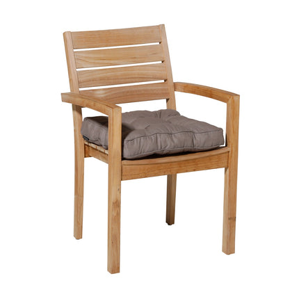 Florance kussen ca.47x47cm Basic taupe