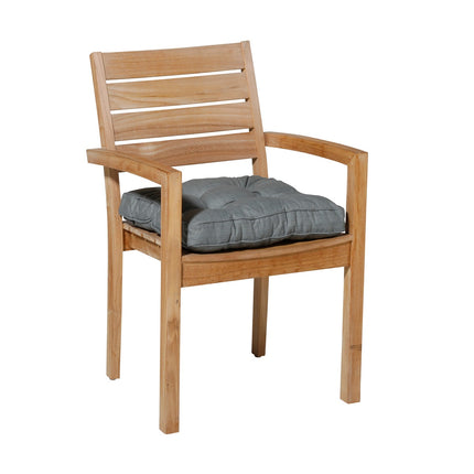 Florance kussen ca.47x47cm Basic grey