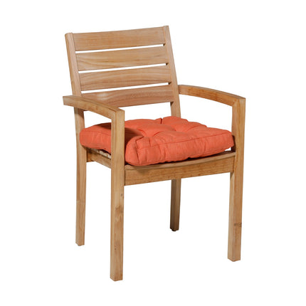 Florance kussen ca.47x47cm Panama flame orange