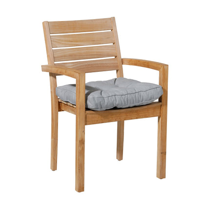 Florance kussen ca.47x47cm Panama light grey