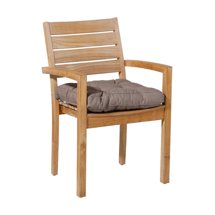 Florance kussen ca.47x47cm Panama taupe