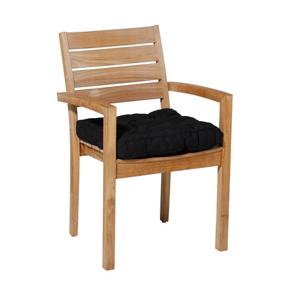 Florance kussen ca.47x47cm Panama black