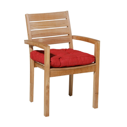 Florance kussen ca.47x47cm Panama brick red