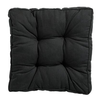 Florance kussen ca.47x47cm Rib black