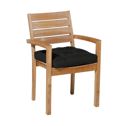 Florance kussen ca.47x47cm Rib black