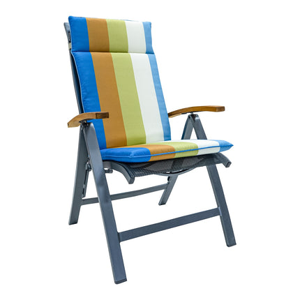 Kussen hoog universeel ca.120x50cm Vivero azur