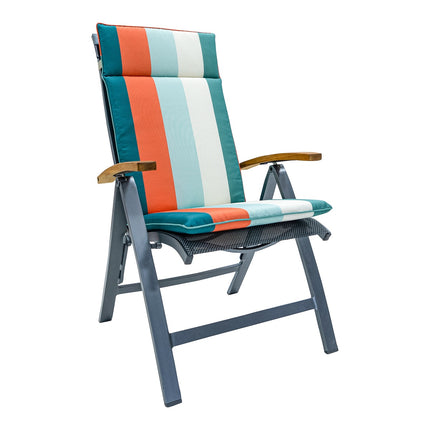 Kussen hoog universeel ca.120x50cm Vivero sea blue