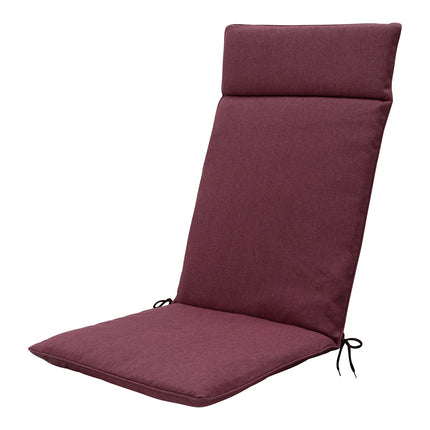 Kussen hoog universeel ca.120x50cm Bordeaux canvas eco+