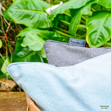 Kussen hoog universeel ca.120x50cm Silver canvas eco+