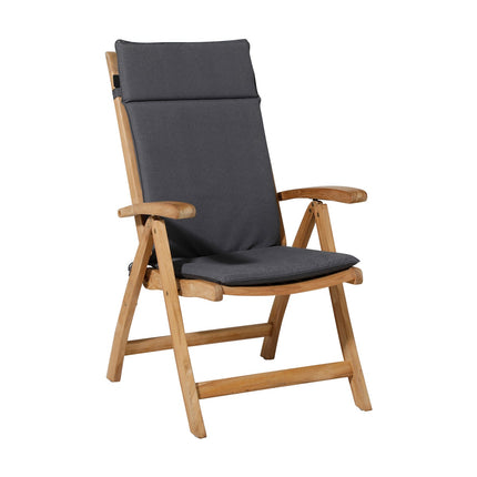 Kussen hoog universeel ca.120x50cm Outdoor Panama grey