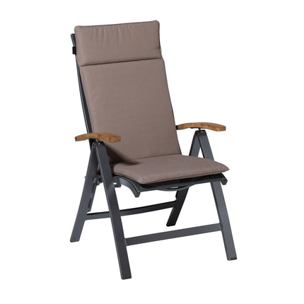 Kussen hoog universeel ca.120x50cm Outdoor Panama taupe