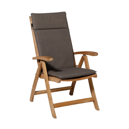 Kussen hoog universeel ca.120x50cm Outdoor Oxford taupe