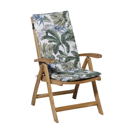 Kussen hoog universeel ca.120x50cm Outdoor bliss blue