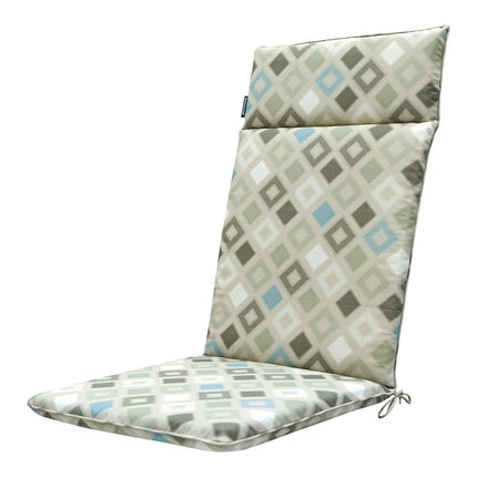 Kussen hoog universeel ca.120x50cm Outdoor Grids natural