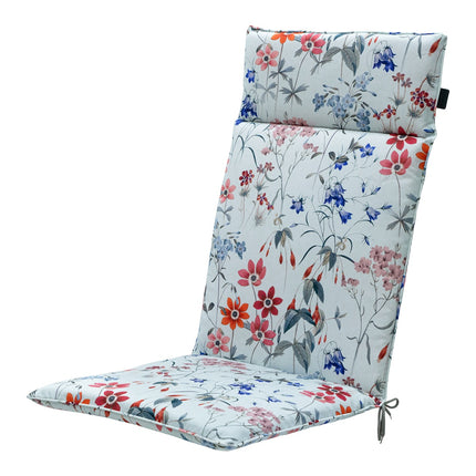 Kussen hoog universeel ca.120x50cm Outdoor+ Milly indigo