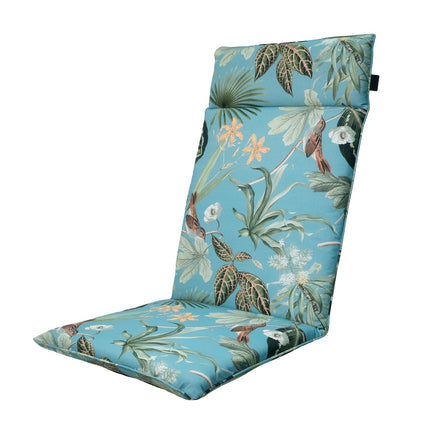 Kussen hoog universeel ca.120x50cm Outdoor+ Grasse aqua