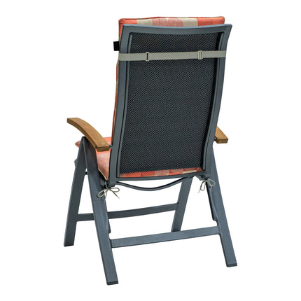 Kussen hoog universeel ca.120x50cm Outdoor WR Jacky terra