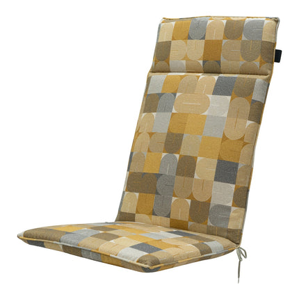 Kussen hoog universeel ca.120x50cm Outdoor WR Jacky mustard