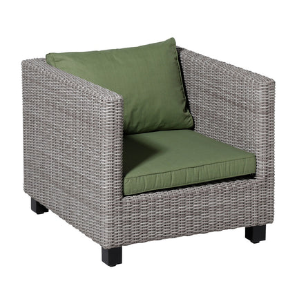 Lounge zit ca.60x60cm Basic green