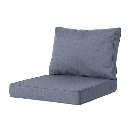 Lounge zitkussen ca.73x73cm Outdoor Manchester denim grey