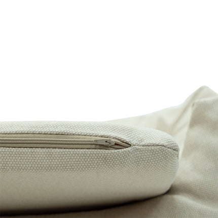 Hondenmand ca.100x80x25cm Beige canvas eco+