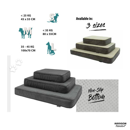 Orthopedisch kussen ca.80x55cm Grey