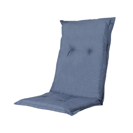 Kussen lage rug ca.105x50cm Basic kobalt