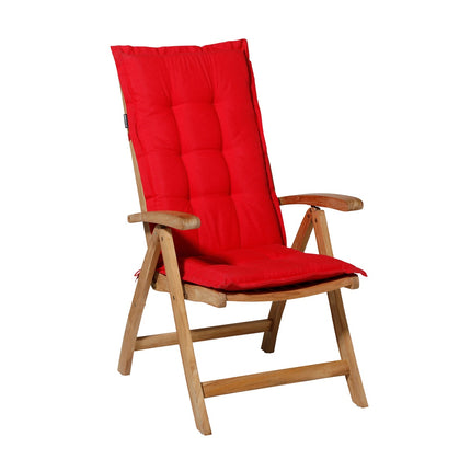 Kussen lage rug ca.105x50cm Panama red