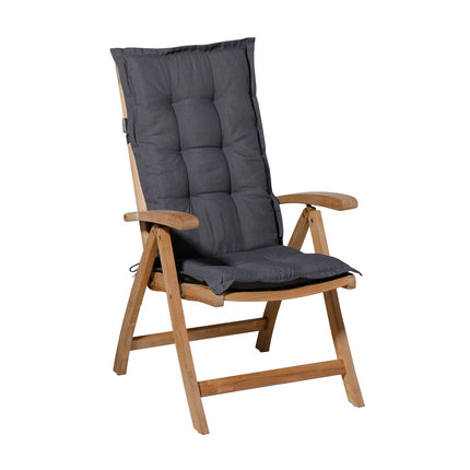 Kussen lage rug ca.105x50cm Panama grey