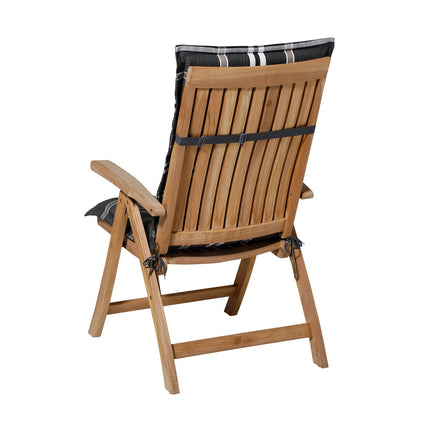 Kussen lage rug ca.105x50cm Nils taupe