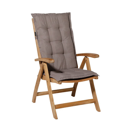 Kussen lage rug ca.105x50cm Outdoor Panama taupe