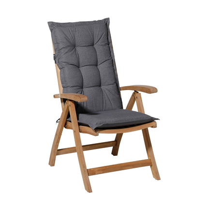 Kussen lage rug ca.105x50cm Outdoor Oxford grey