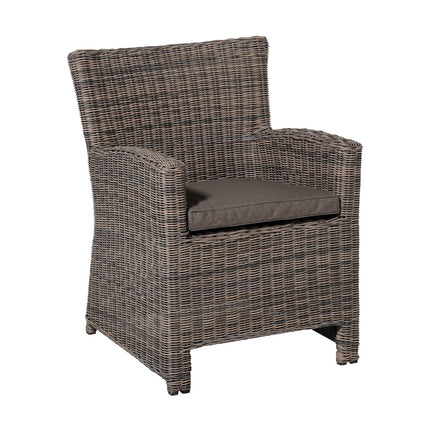 Wicker Multi ca.48x48cm Outdoor Oxford taupe