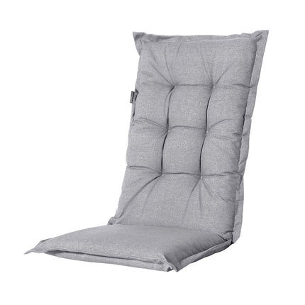 Kussen hoge rug ca.123x50cm Outdoor Manchester light grey