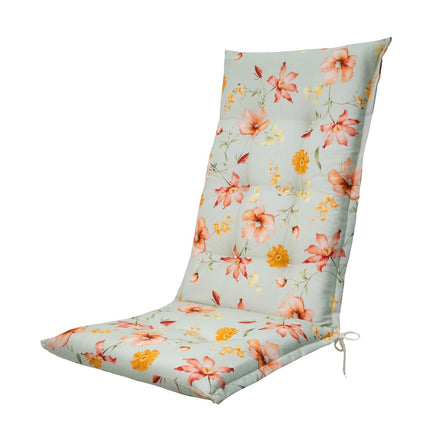 Kussen hoge rug ca.123x50cm Florina orange