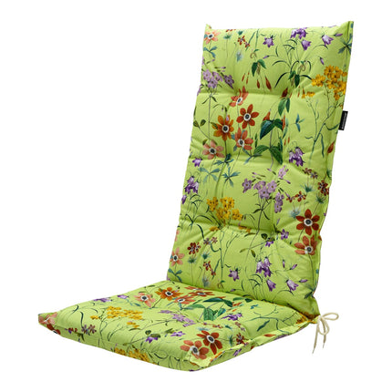 Kussen hoge rug ca.123x50cm Outdoor+ Milly green