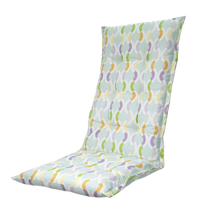 Kussen hoge rug ca.123x50cm Outdoor+ Trivia mint