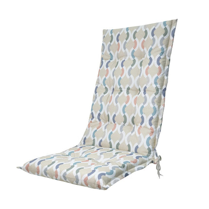 Kussen hoge rug ca.123x50cm Outdoor+ Trivia natural