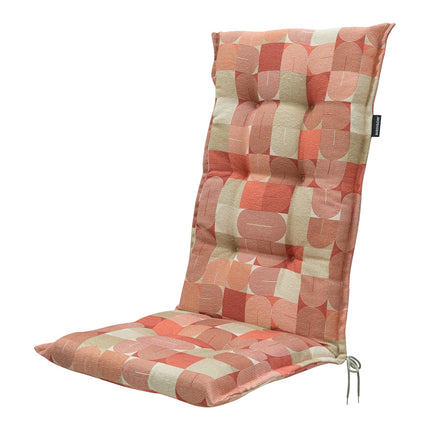 Kussen hoge rug ca.123x50cm Outdoor WR Jacky terra