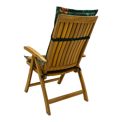 Kussen hoge rug ca.123x50cm Lua green