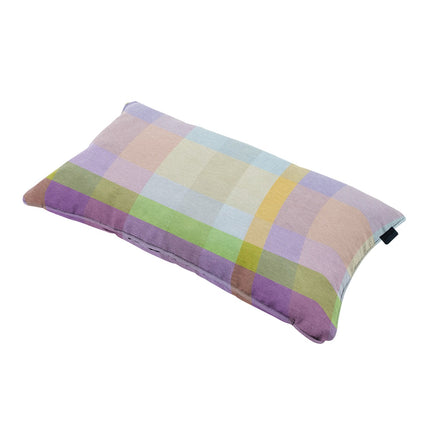 Sierkussen paspel ca.30x50cm Sya purple