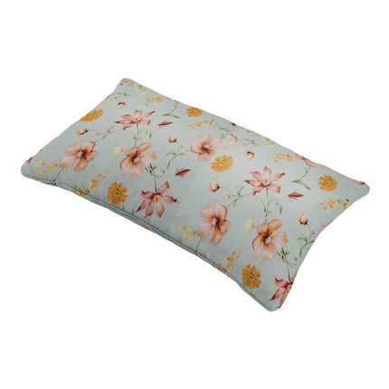 Sierkussen paspel ca.30x50cm Florina orange