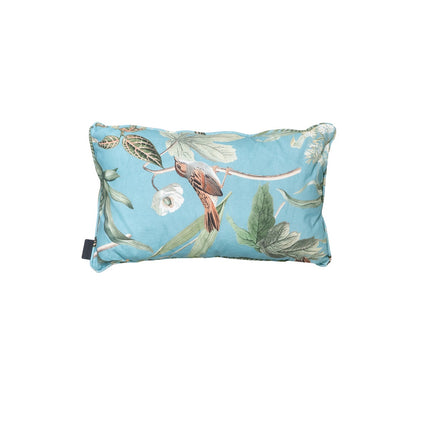 Sierkussen paspel ca.30x50cm Outdoor+ Grasse aqua