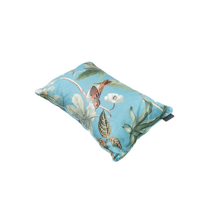 Sierkussen paspel ca.30x50cm Outdoor+ Grasse aqua